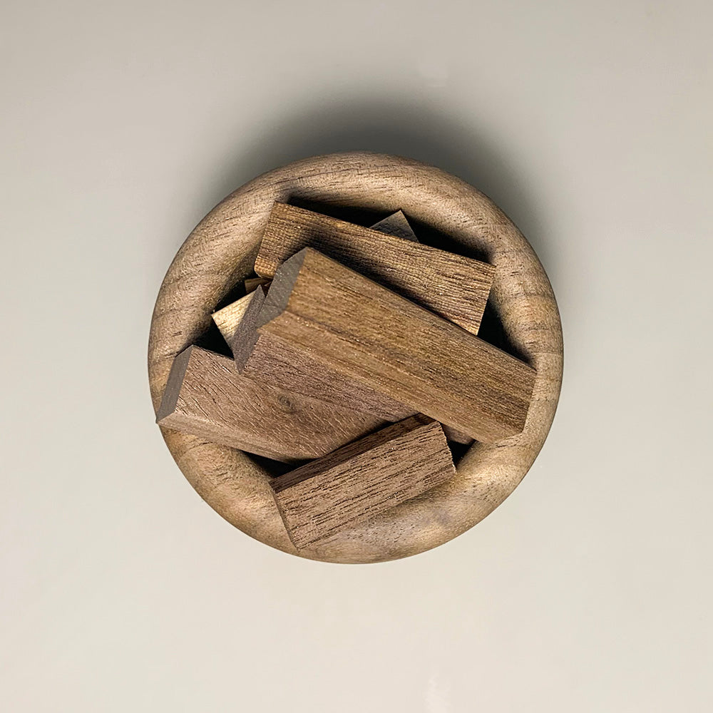 Black Walnut Cup Diffuser | Stylish Home Decor | Waterless Natural Essential Oil Diffusing-1