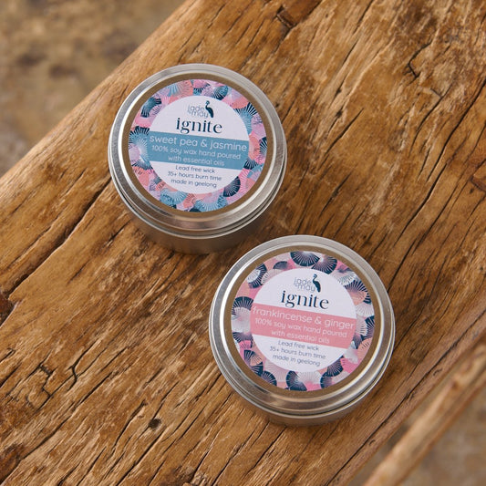 Essential Oil Candles - Frankincense & Ginger | Natural Candle-0