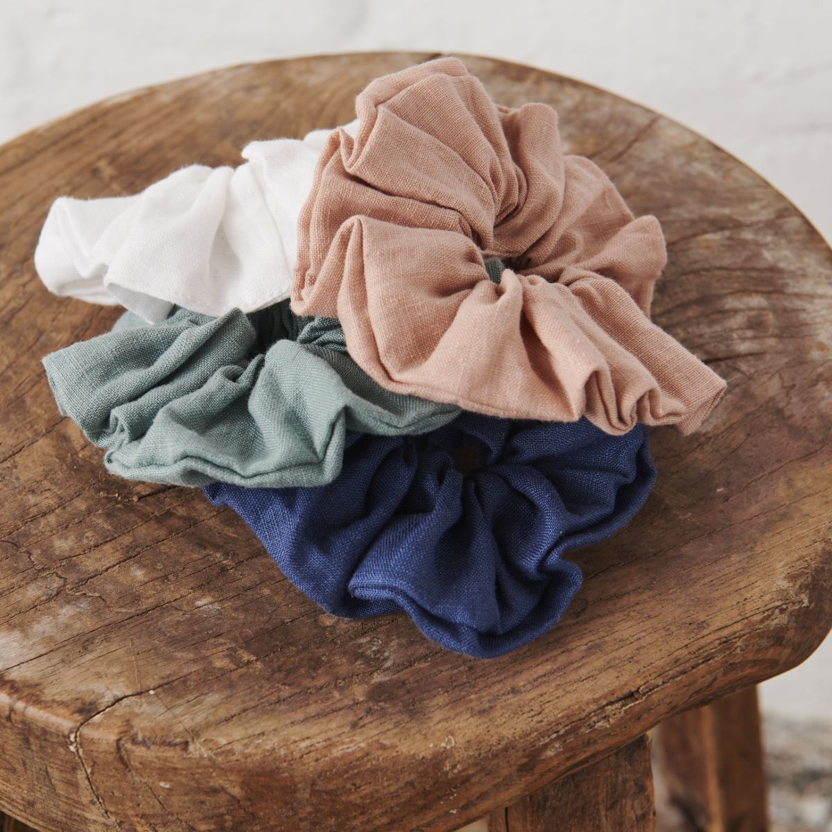 Linen Scrunchies-1