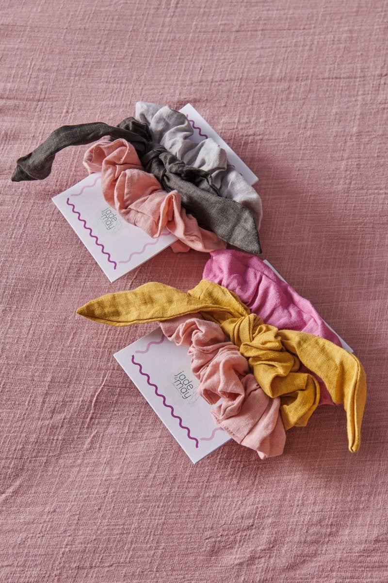 Linen Scrunchies-2